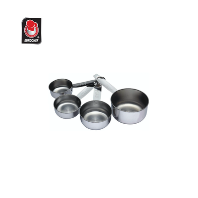 Eurochef 4-pc Stainless Steel Measuring Cups