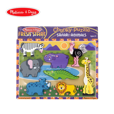 Melissa & Doug Chunky Puzzle - Safari Animals
