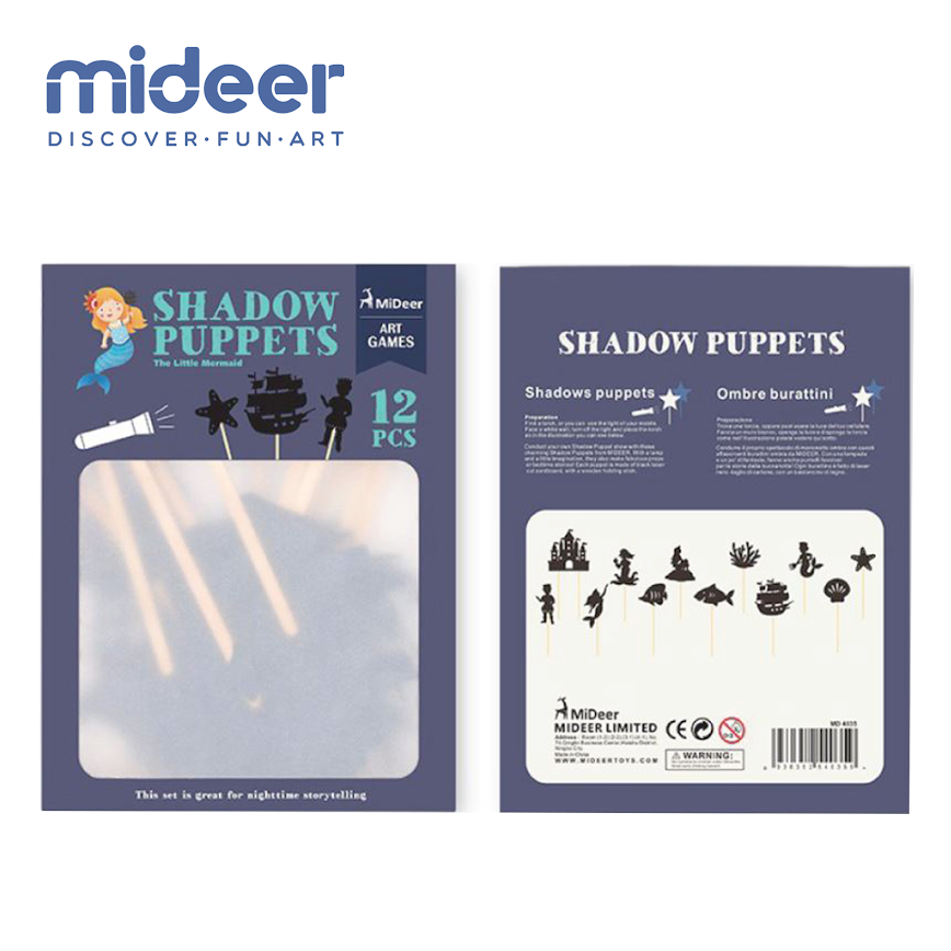 Mideer Shadow Puppets- The Little Mermaid