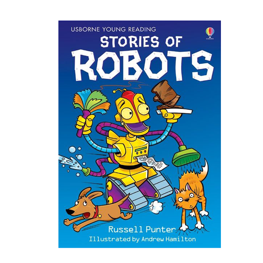 Usborne Young Reading- Stories of Robots
