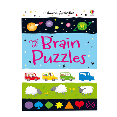 Usborne Activities- Over 80 Brain Puzzles