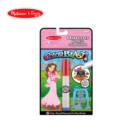 Melissa & Doug On-the-Go Color Blast Coloring Pad - Princesses