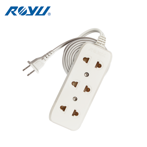 Royu 3 Gang Universal Extension Cord