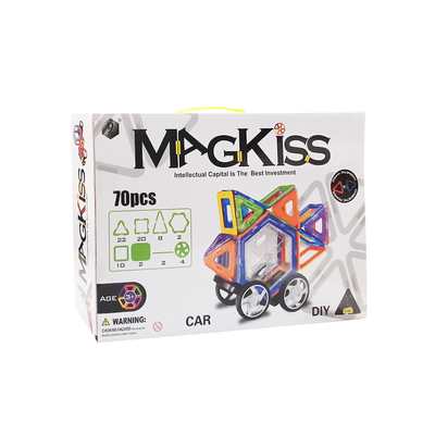 Magkiss Magnetic Tiles- 70pcs