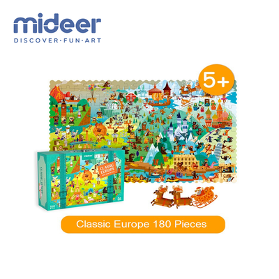 Mideer Puzzle Travel Around The World - Classic Europe