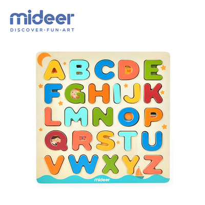 Mideer Wooden Alphabet Puzzle