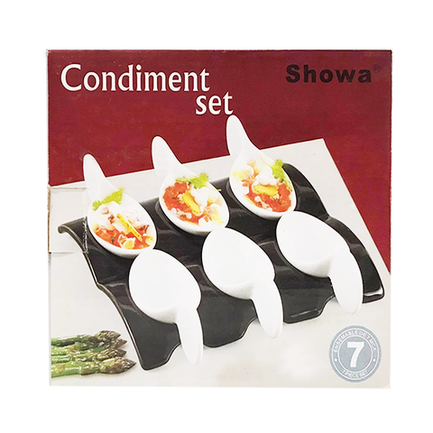 Showa 7pc Condiment Set