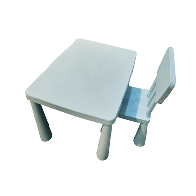 Kid's Plastic Table and Chair Set