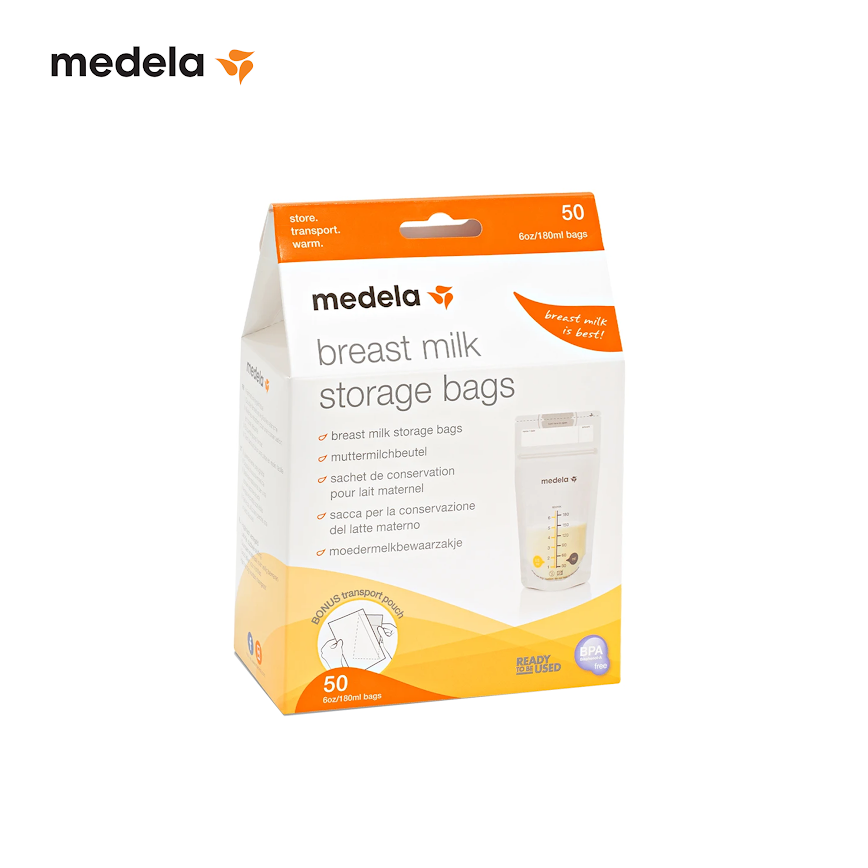 Medela 50 Pc Breast Milk Storage Bags