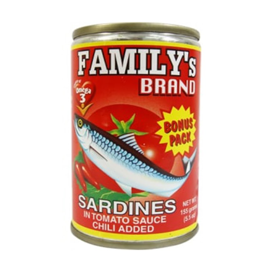 FAMILY'S SARDINES HOT 155G