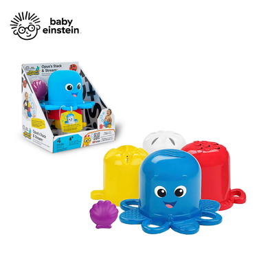 Baby Einstein Ocean Explorer - Opus's Stack & Stream Sensory Stacking Cups