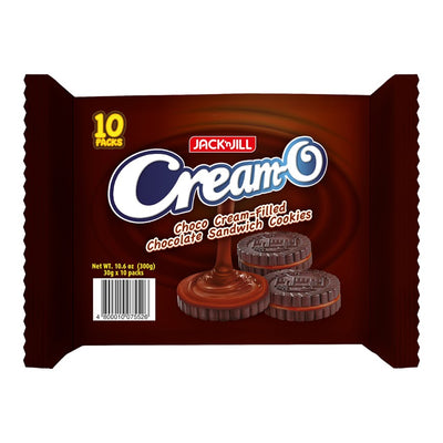 CREAM-O CHOCO FUDGE 10'S