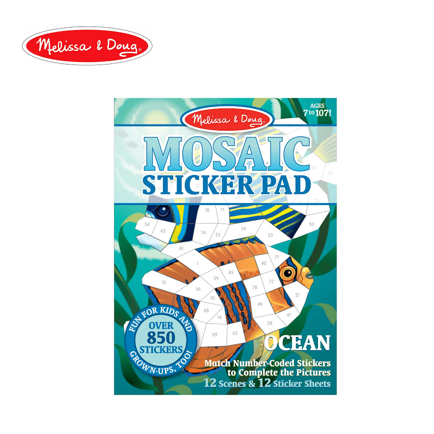 Melissa & Doug Mosaic Sticker Pad - Ocean