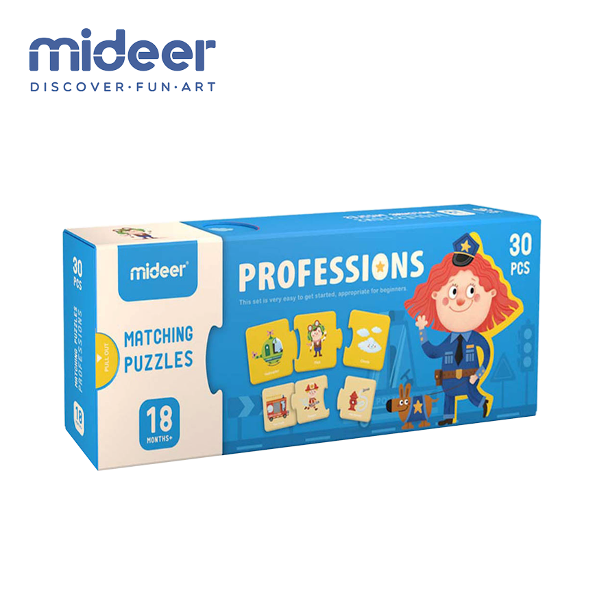 Mideer  Matching Puzzles- Profession