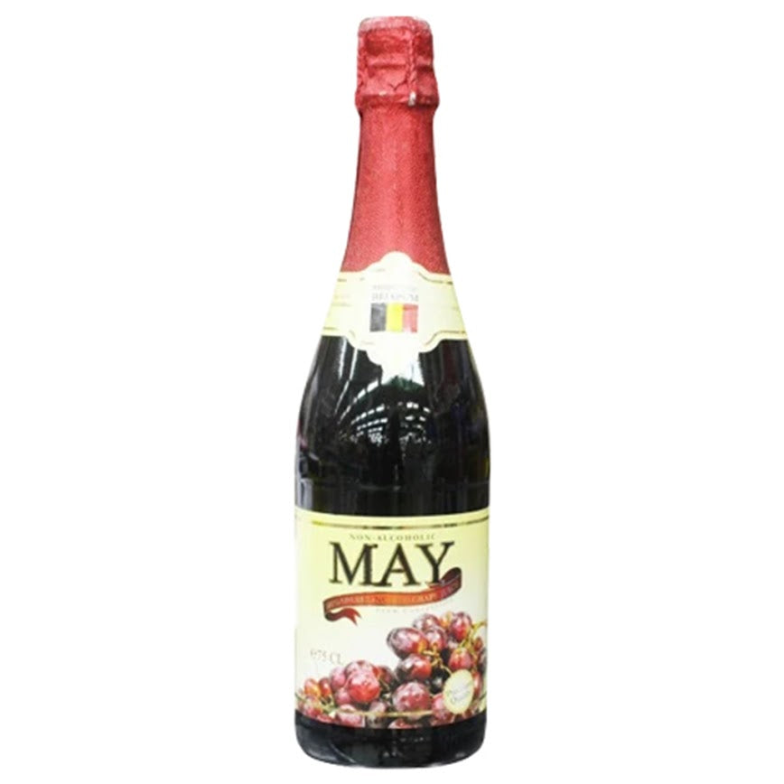 MAY 100% SPARKLING RED GRAPE JUICE 750ML
