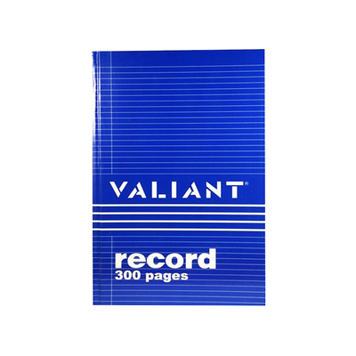 Valiant Record Book 300 Pages