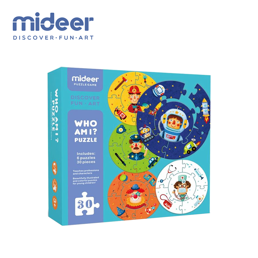 Mideer Who Am I? Puzzle