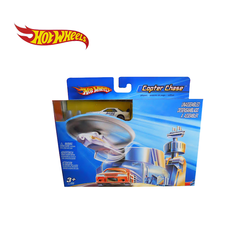 Hot Wheels Copter Chase Playset