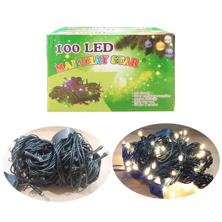 Mabuhay Star Christmas Ice Bar LED Light 100L -Warm White