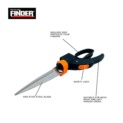 Finder Grass Cutter with 360-Degree Rotating Blades