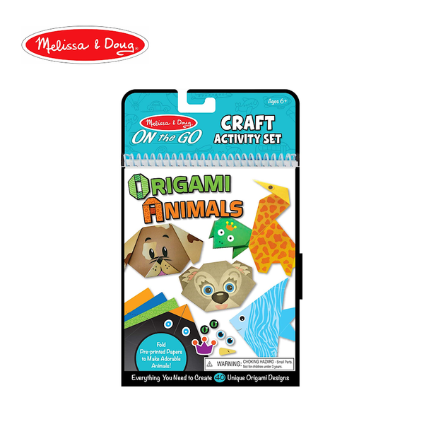 Melissa & Doug On-the-Go Origami Activity Set - Animals