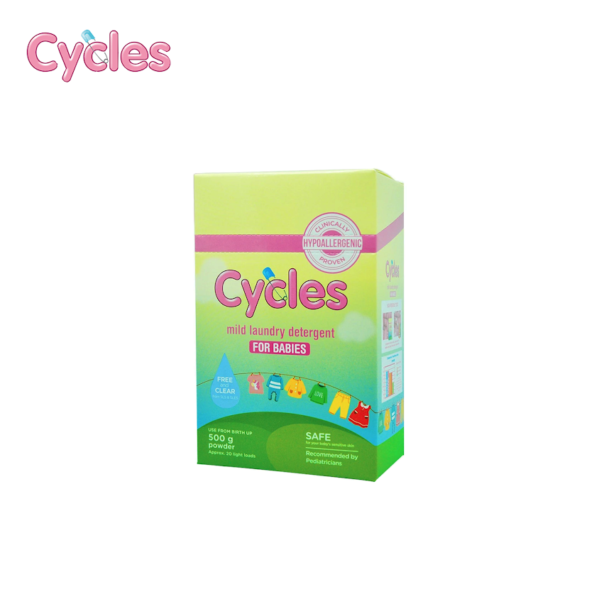 Cycles Mild Laundry Detergent 500g