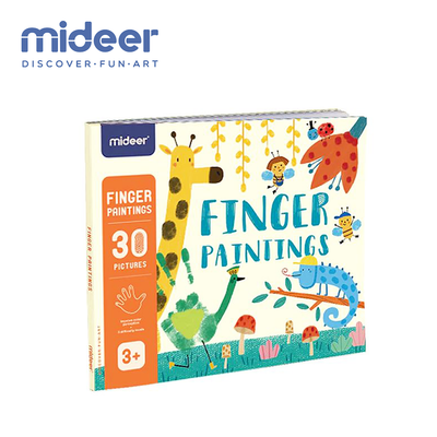 Mideer Finger Paintings Art Book