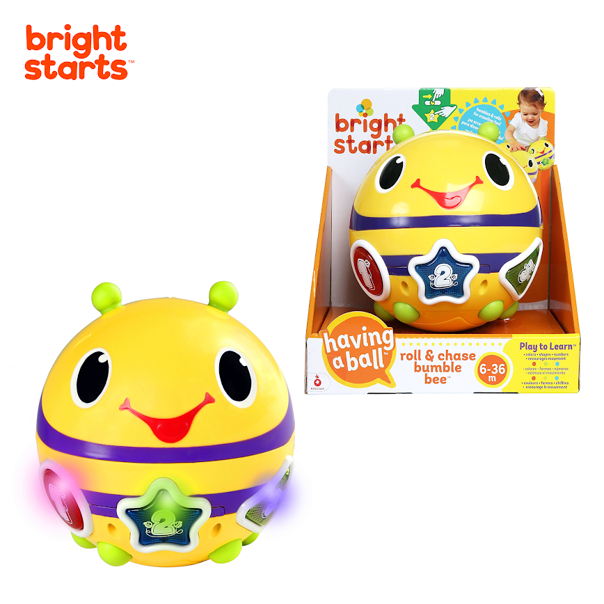 Bright Starts- Having a Ball Roll and Chase- Bumble Bee