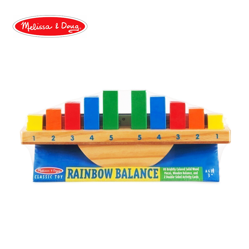 Melissa & Doug Classic Toy - Rainbow Balance