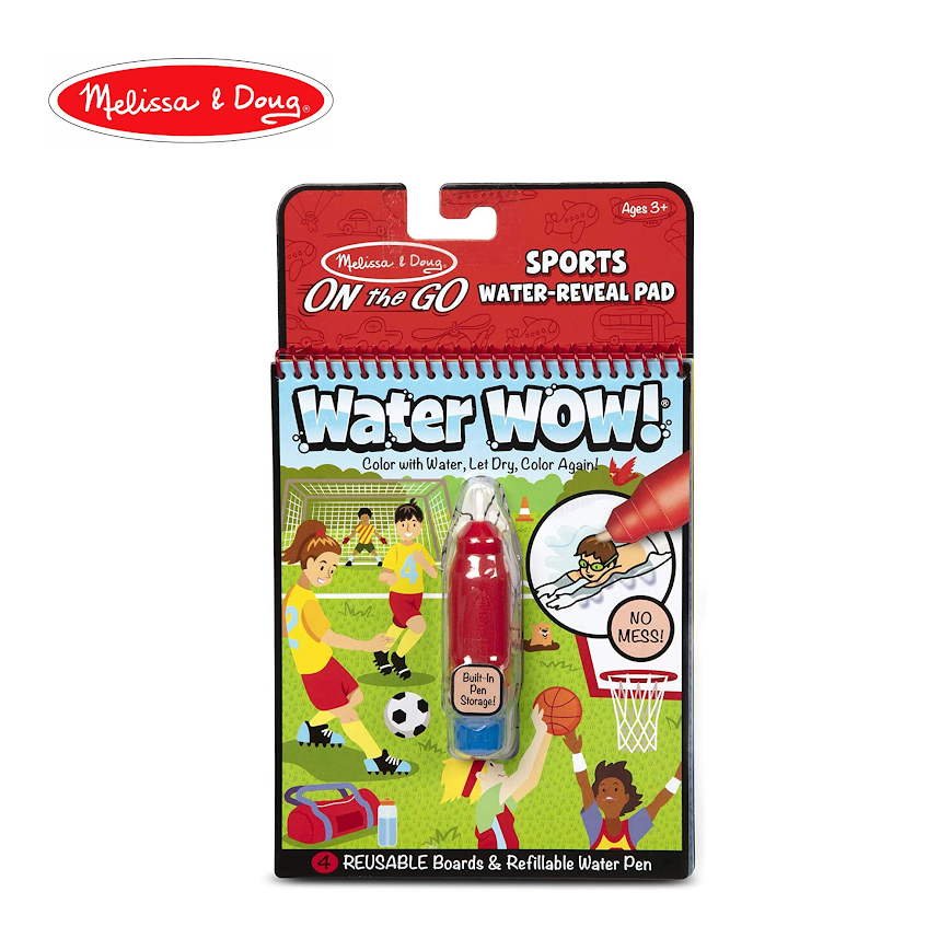 Melissa & Doug On-the-Go Water Wow - Sports