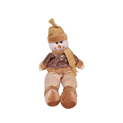 Christmas Snowman with Scarf Plush Toy 18in