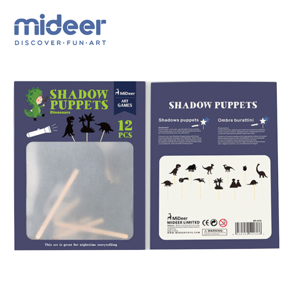 Mideer Shadow Puppets- Dinosaurs