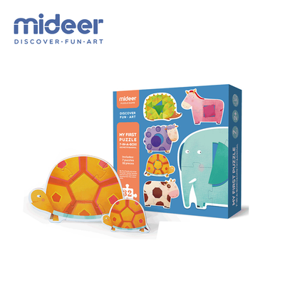 Mideer My First Puzzle- Geometry & Animals