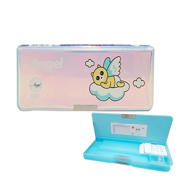 Angel Holographic Pencil Case