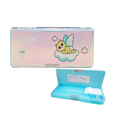 Angel Holographic Pencil Case