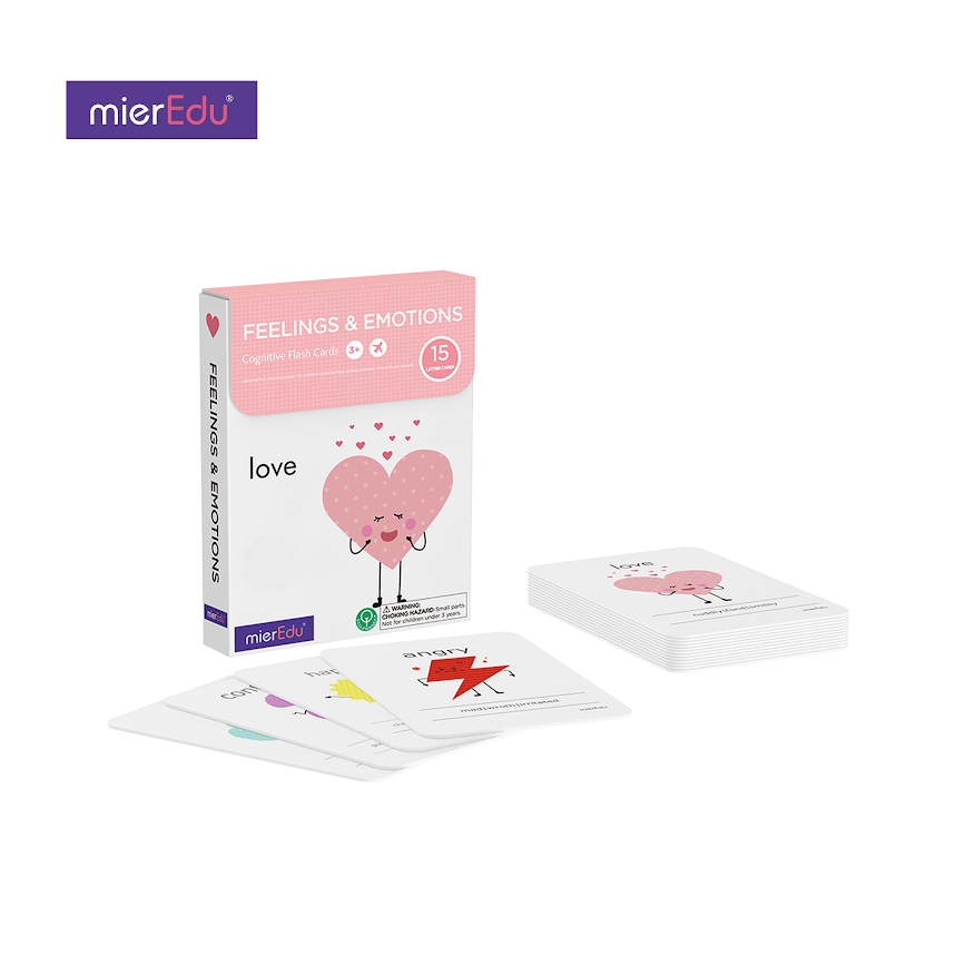 Mieredu Cognitive Flash Cards - Feelings & Emotions