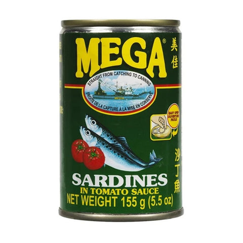 MEGA SARDINES REGULAR 155G