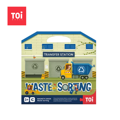 Toi Magnetic Book - Waste Sorting