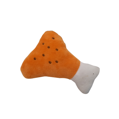 Chicken Drumstick Shape Squeaky Pet Toy