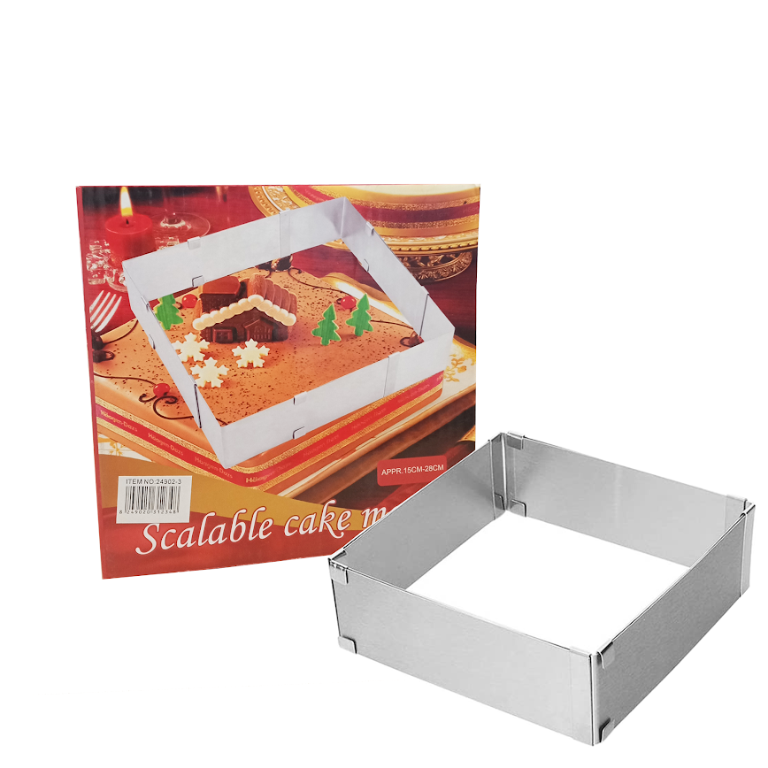 Adjustable Stainless Scalable Cake Mold