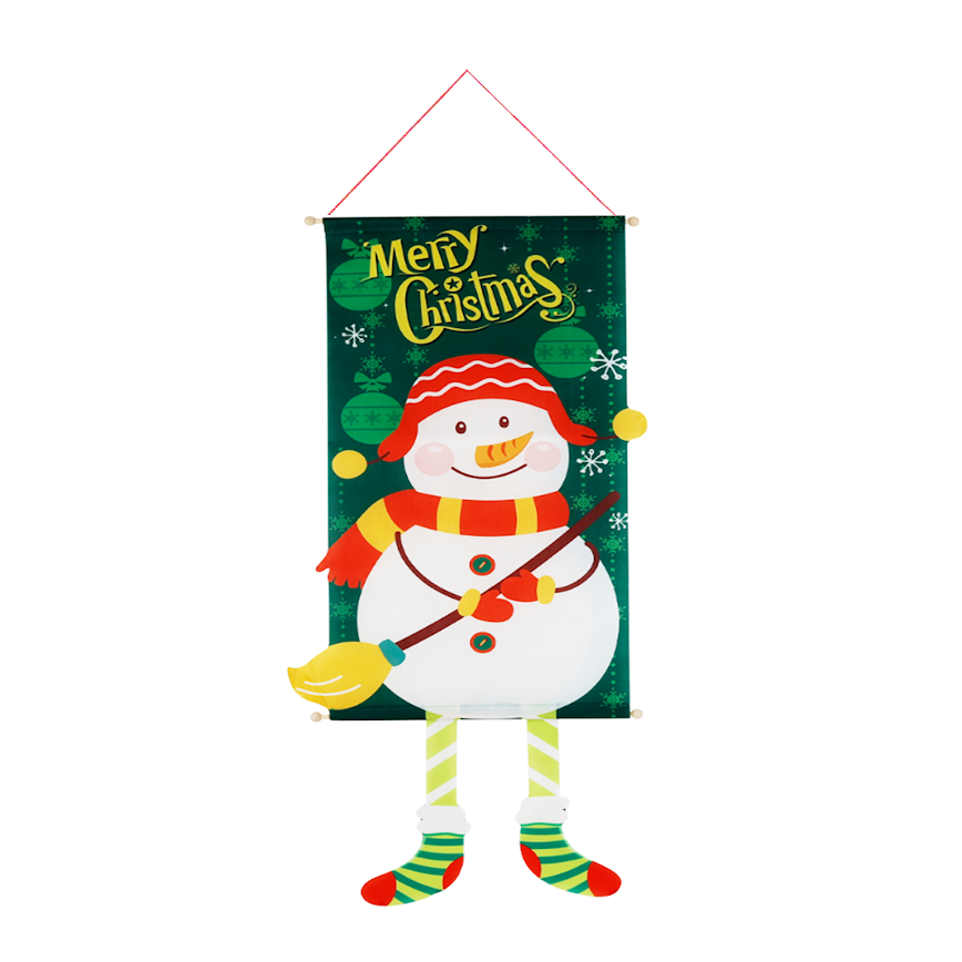 Christmas Decorative Hanging Banner- Snowman 2