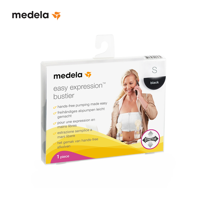 Medela Hands-Free Pumping Bustier Black L, Breast Pump Accessories