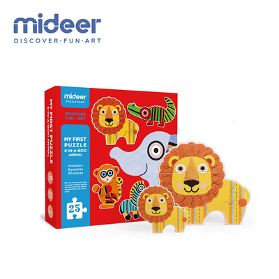 Mideer My First Puzzle Linear Animals