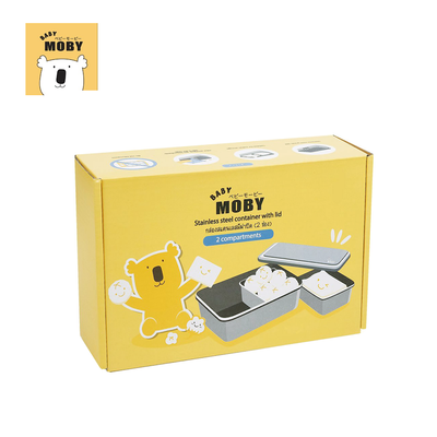 Baby Moby Stainless Steel Container with Lid