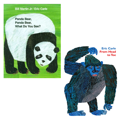 From Head to Toe/ Panda Bear, Panda Bear, What Do You See? by Eric Carle
