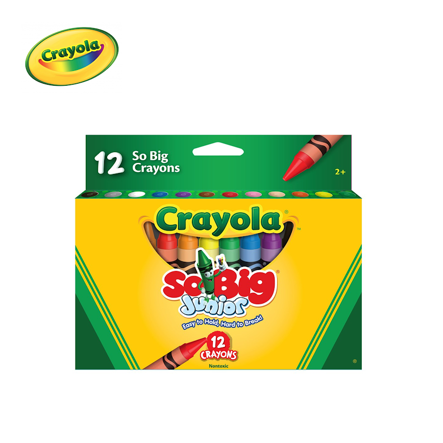 Crayola So Big Junior Crayons 12s