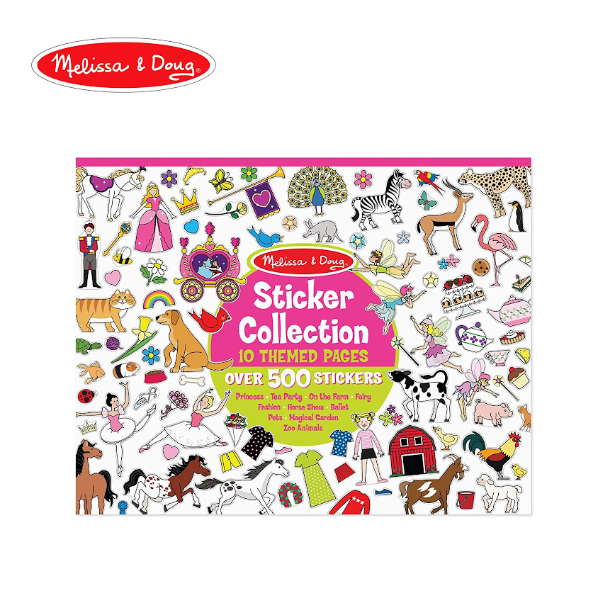 Melissa & Doug Sticker Collections - 10 Themed Pages