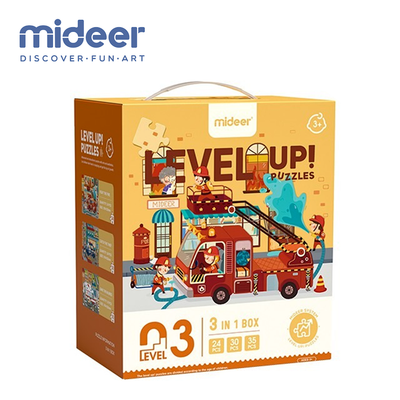 Mideer Level Up! 3 in 1 Puzzle Level 3