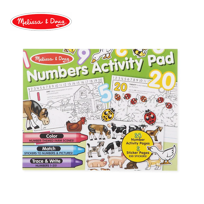 Melissa & Doug Activity Pad - Numbers