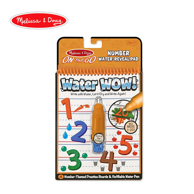 Melissa & Doug On-the-Go Water Wow - Number